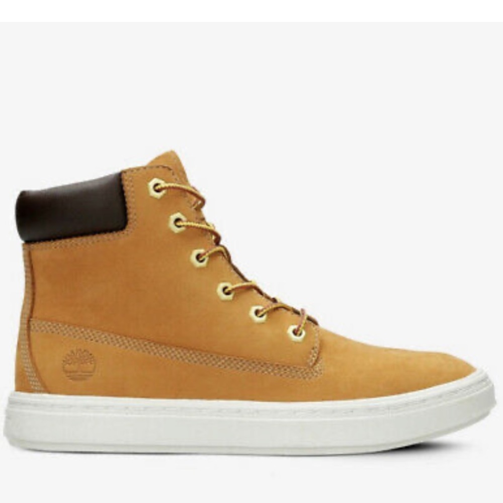 TIMBERLAND WOMEN'S LONDYN LEATHER 
SNEAKER BOOTS SIZE 6.Excellent condition !